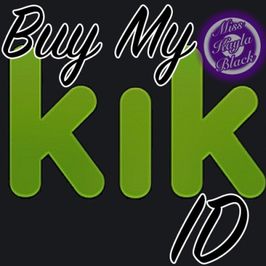 Buy My KIK ID