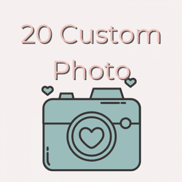 20 Custom Photo Pack