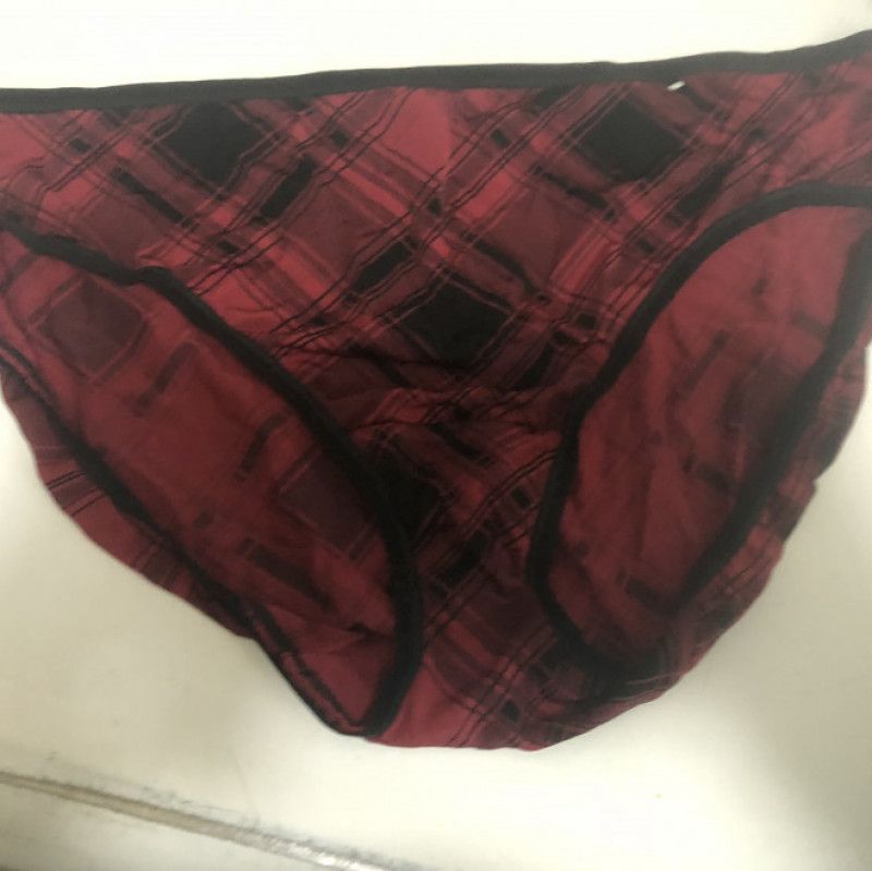 Plaid Silk Panties