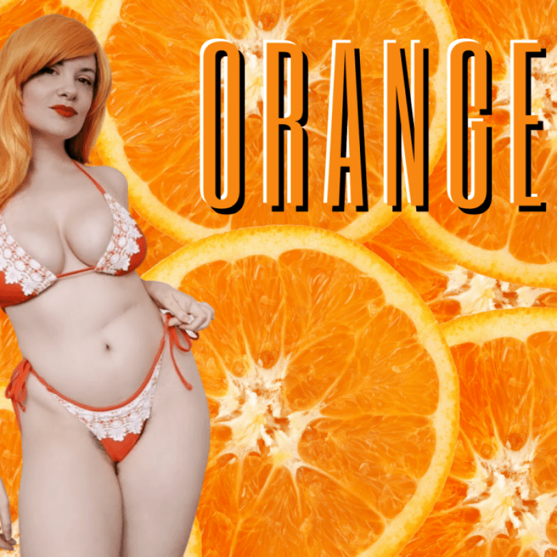 RAINBOW: Orange Photoset