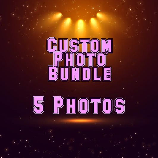 Custom photo bundle 5 photos