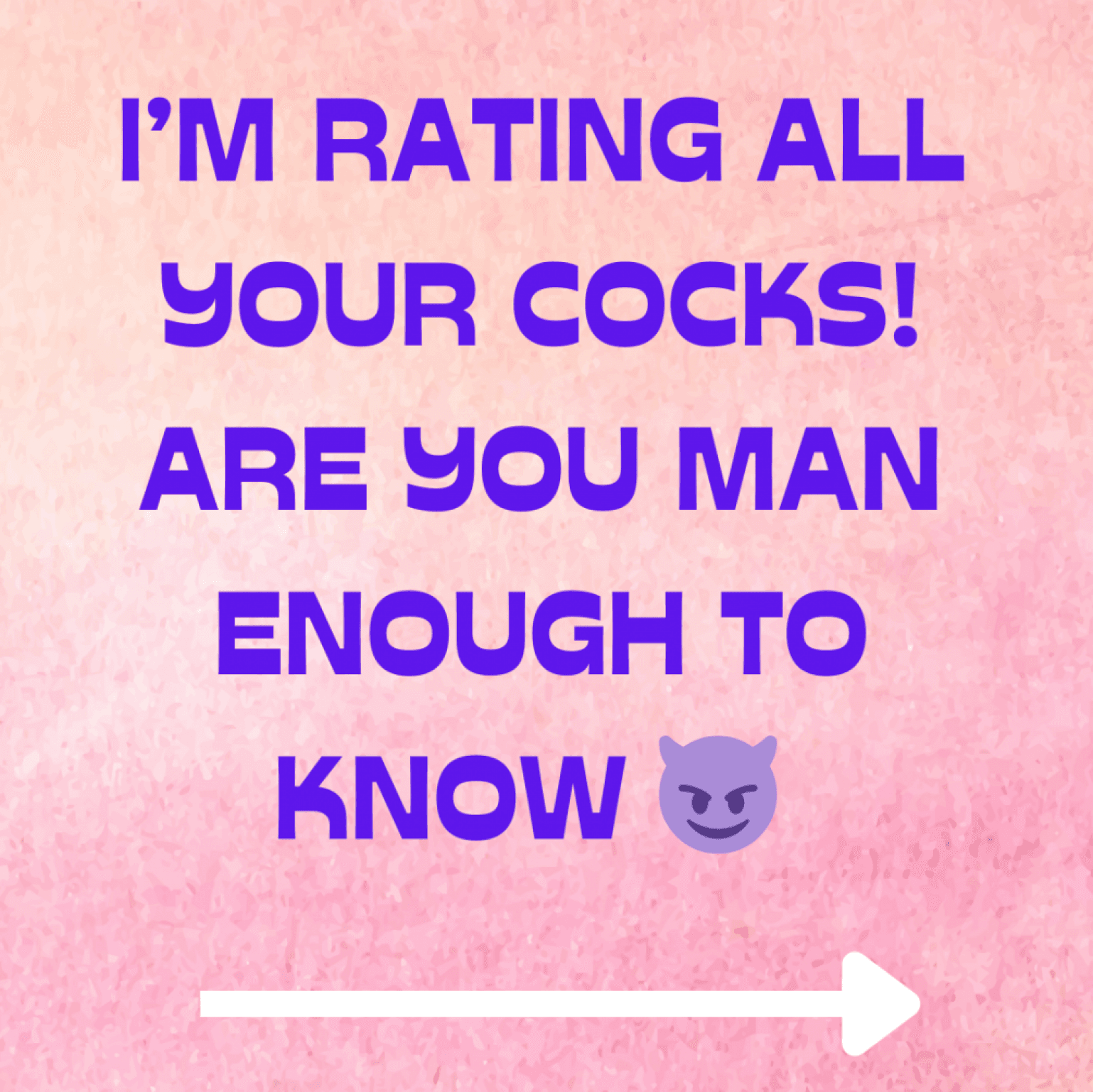 Let me rate your cocks!!