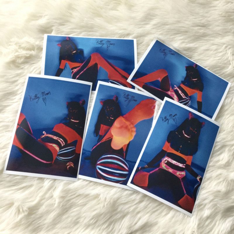 Signed Neon Moon 4x6 Photos Set of 5