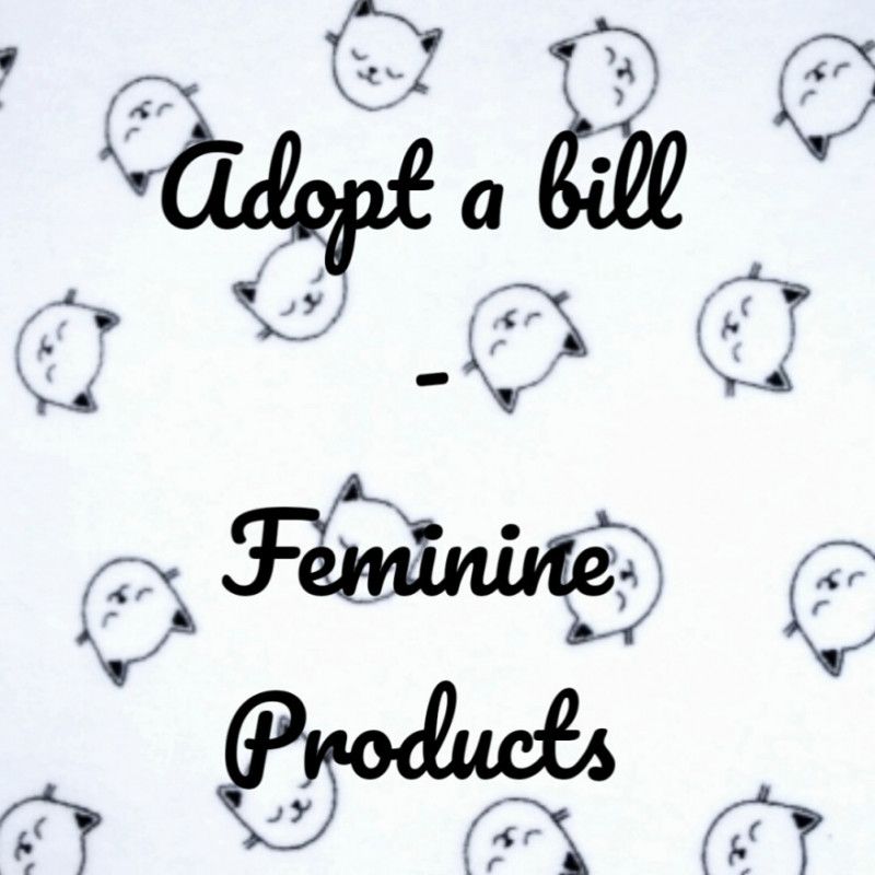 Feminine Products  ADOPT A BILL