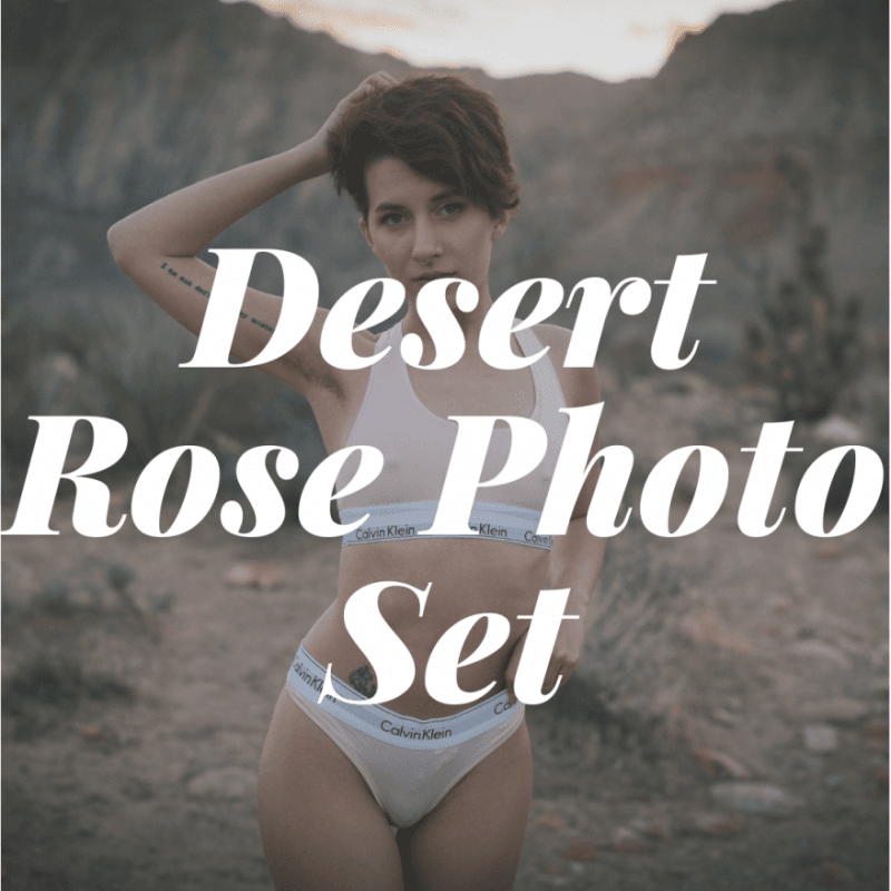 Desert Rose Photo Set with Marissa Frost