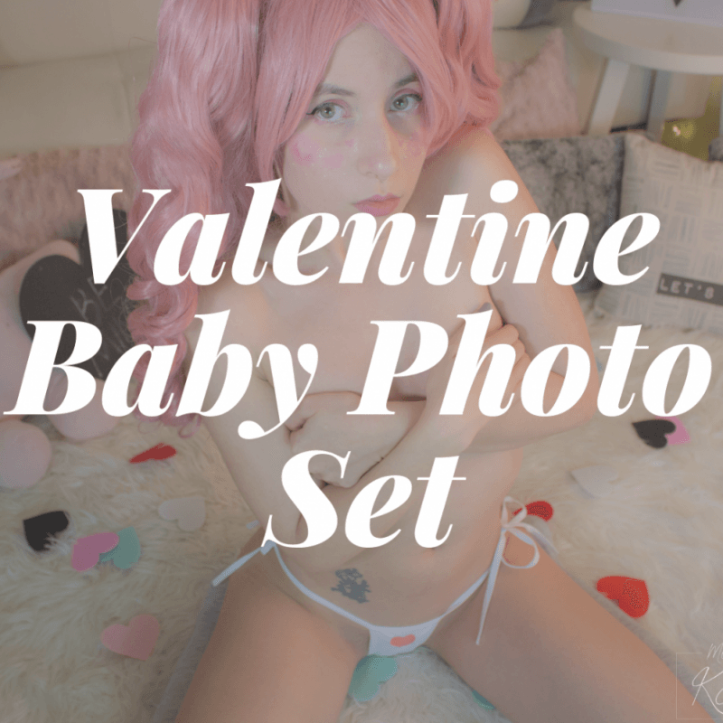 Valentine Baby Photo Set