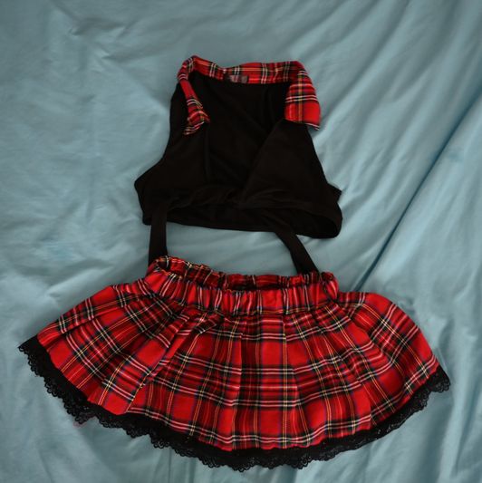 Plaid Schoolgirl Outfit