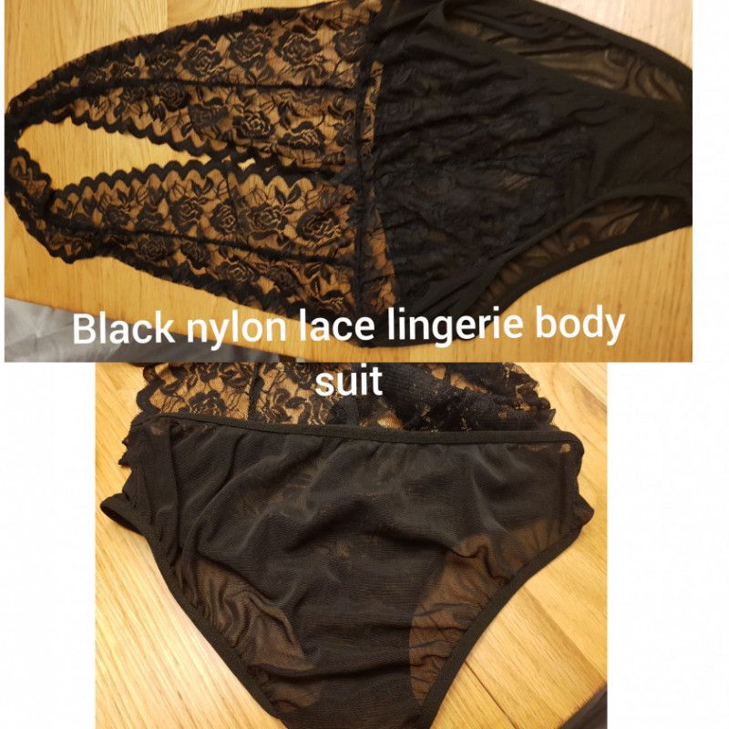 Black Lace Bodysuit