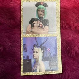 Mixed Cosplay Photo Strip Magnet Version 1