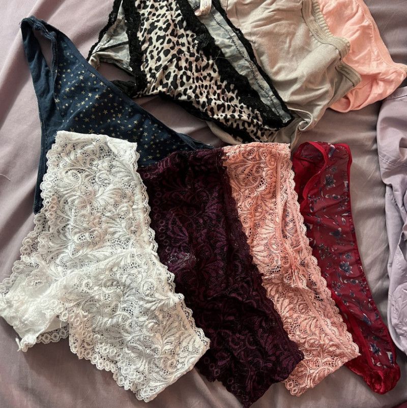 Dirty Panties: 3 pairs