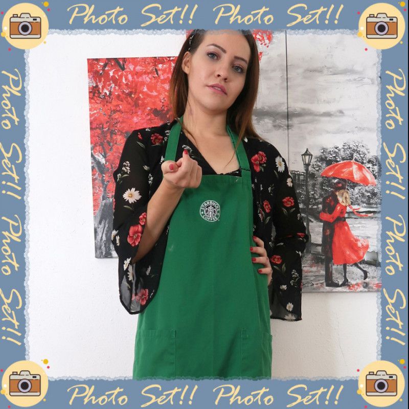 Starbucks Apron Photo Set