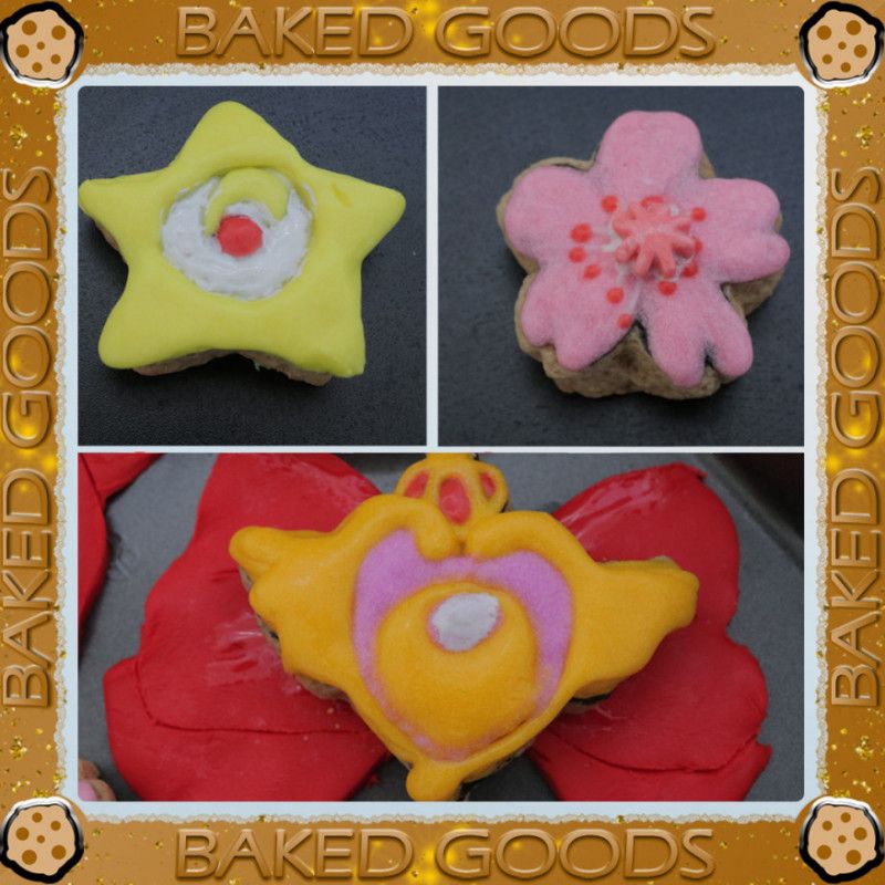 Sailor Moon Cookie Sets