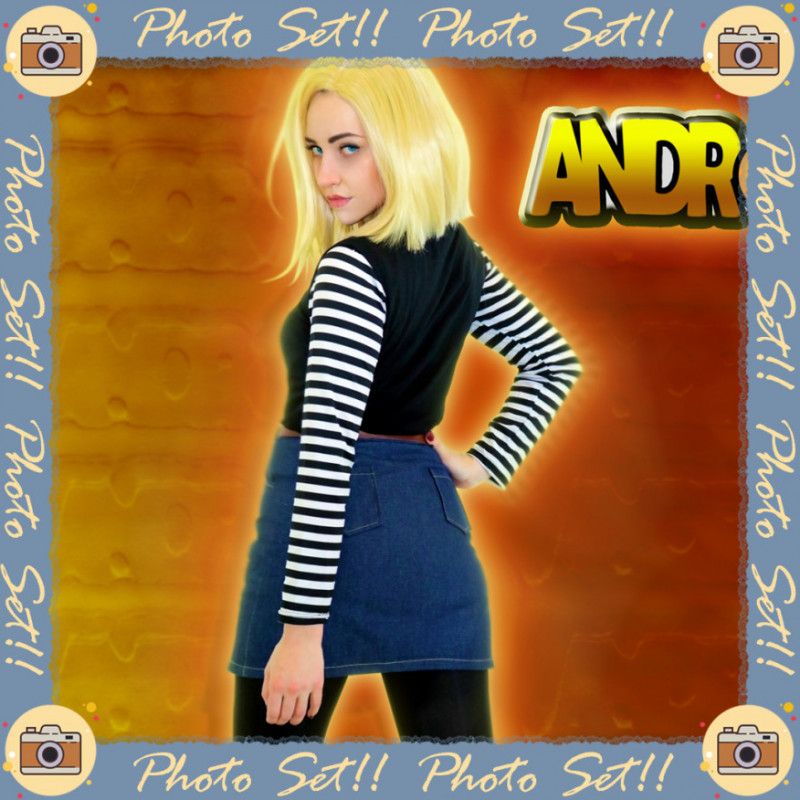 Android18 Cosplay Photo Set