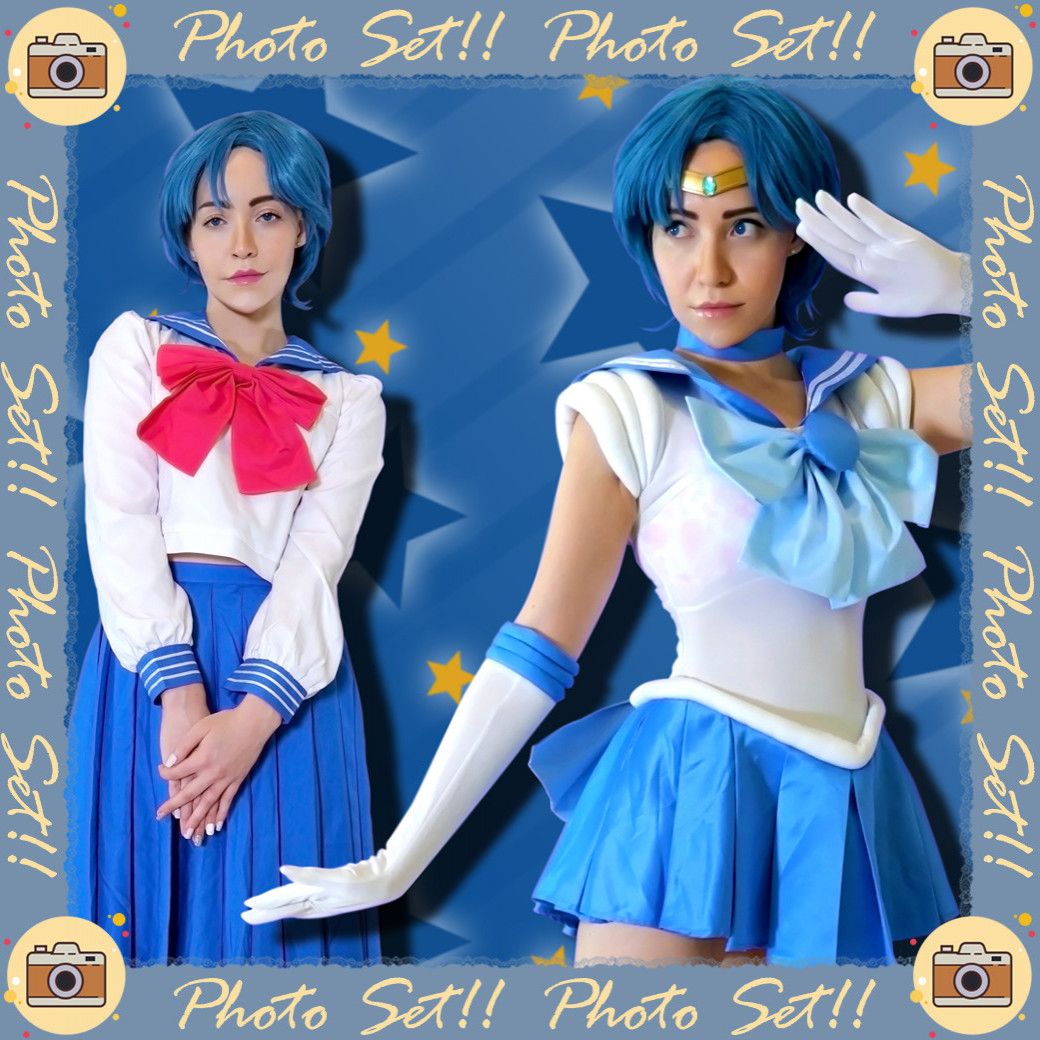 Sailor Mercury Cosplay Photo Set