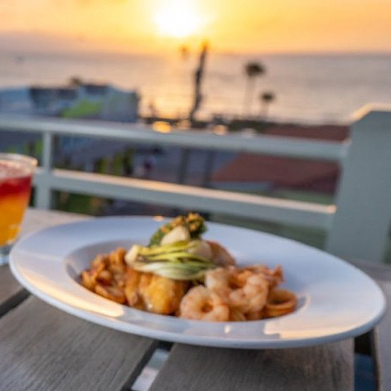 A Sunset Dinner on the Beach