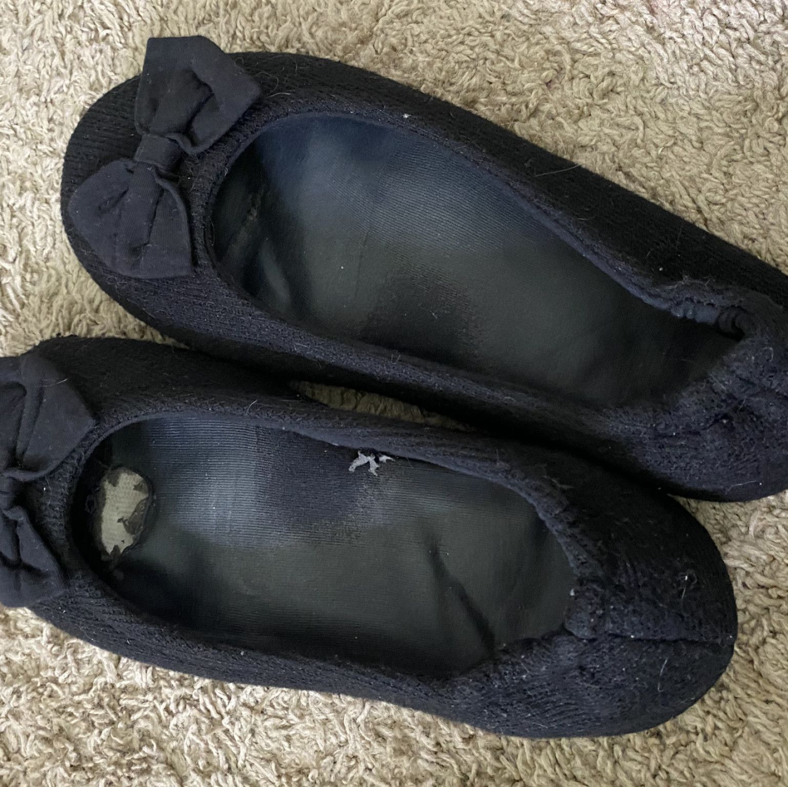 Black Slippers