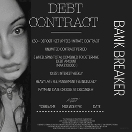 Debt contract bank breaker