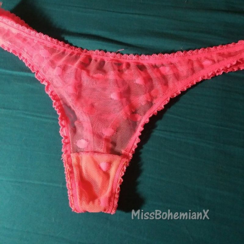 Pink Lace THONG FREE SHIPPING