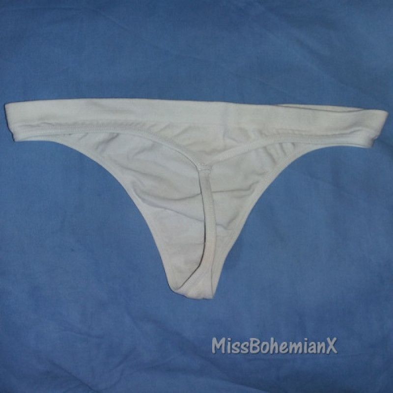 White Sport Thong FREE SHIPPING