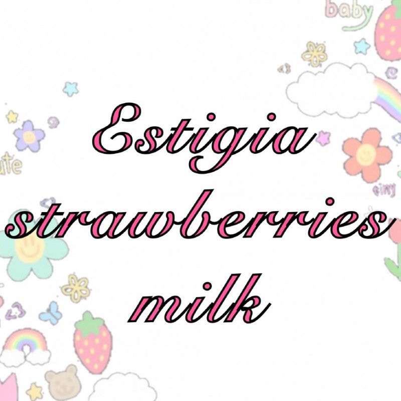 Strawberries milk