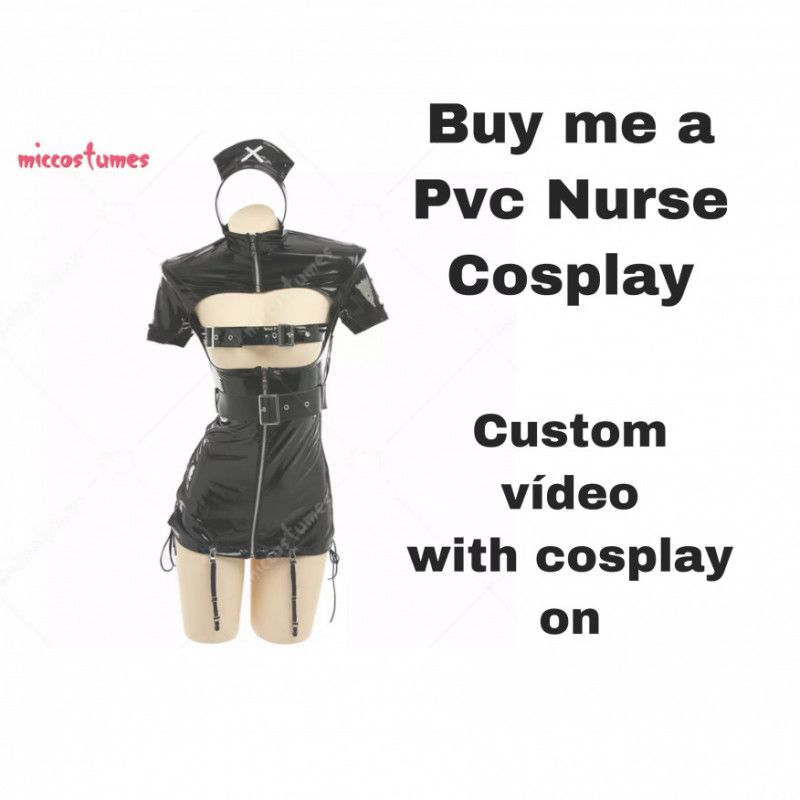 Buy me a PVC Nurse cosplay