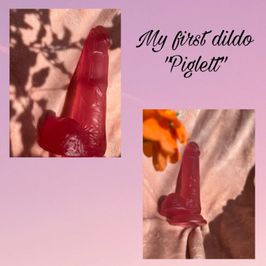 My first dildo Piglett