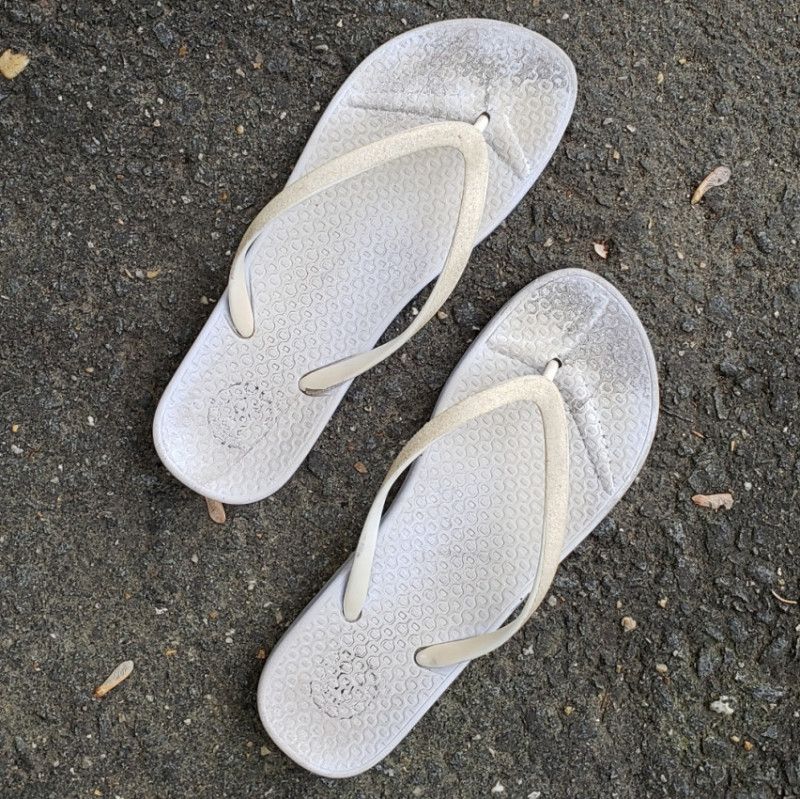 Extremely Worn Flip Flops