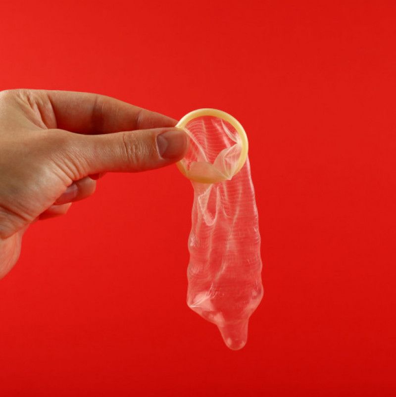 Filled Condom