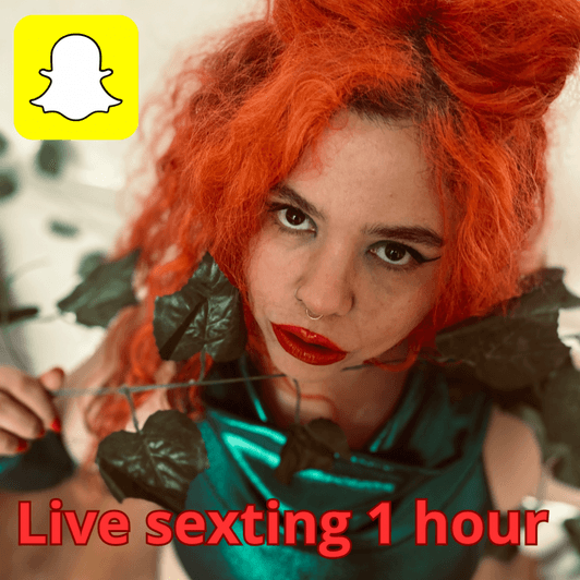 An hour of live sexting