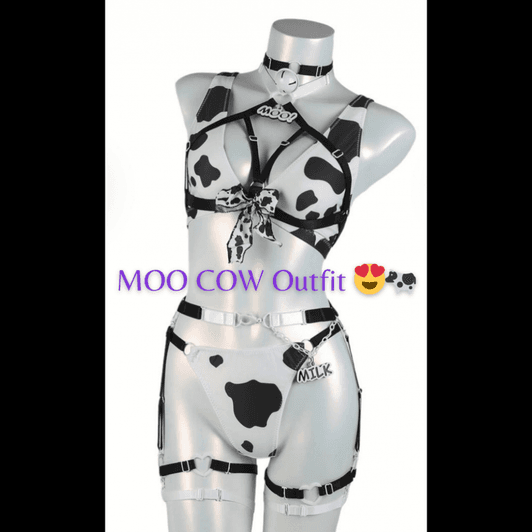 Buy me a Custom MOO Cow outfit