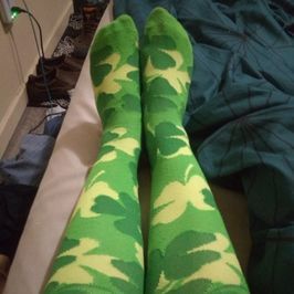 My Lucky Clover Knee Socks