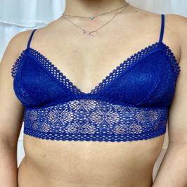 Blue Lace Bralette