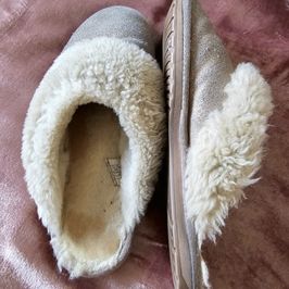 Well Worn Sheepskin Slippers