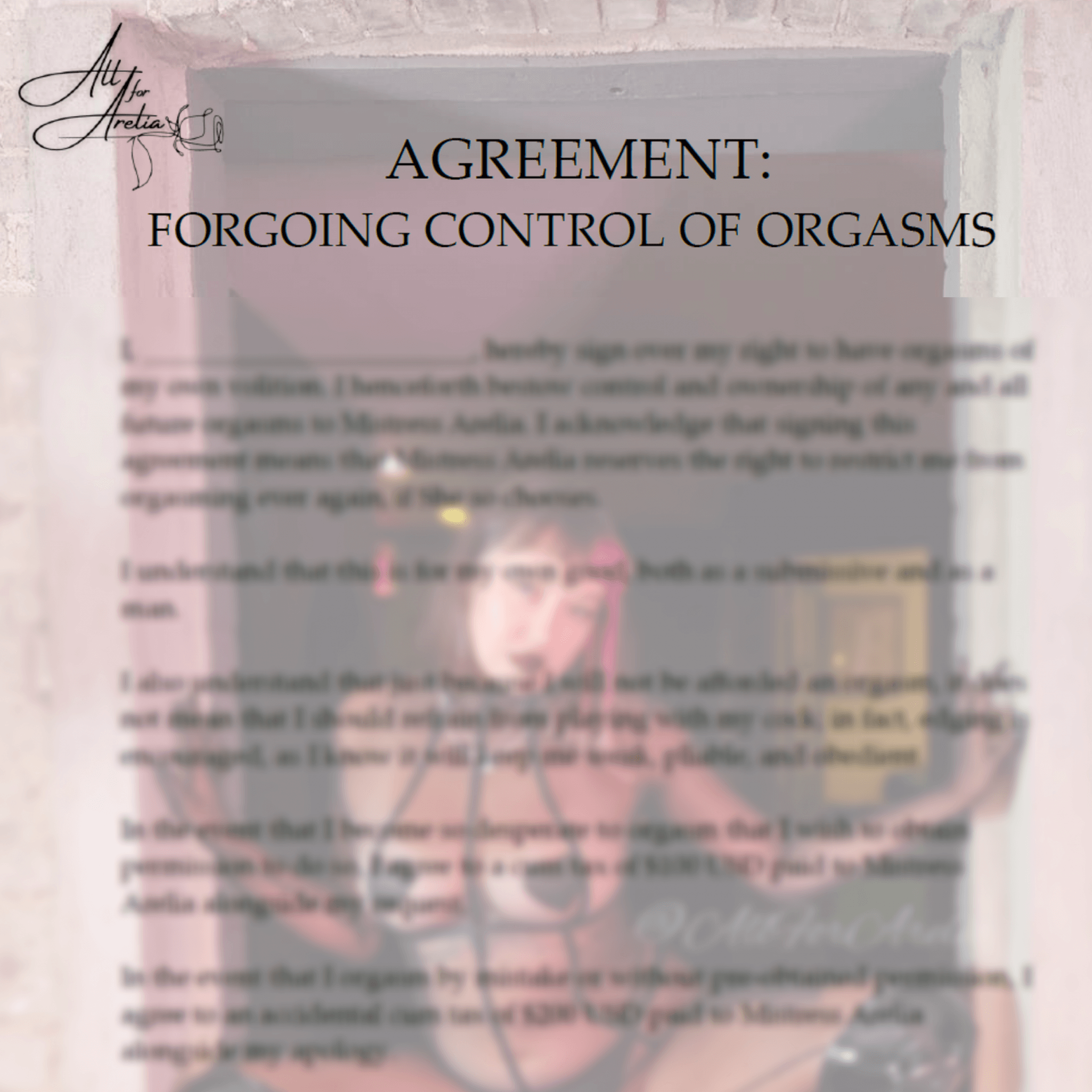 Orgasm Ownership Agreement