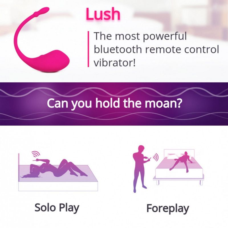 Gift Me Lush Toy Control Egg Vibrator