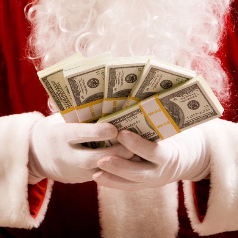 All I want for Xmas is your money