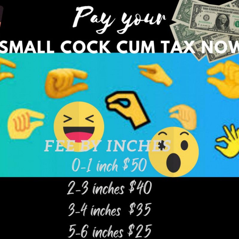 Small cock cum tax