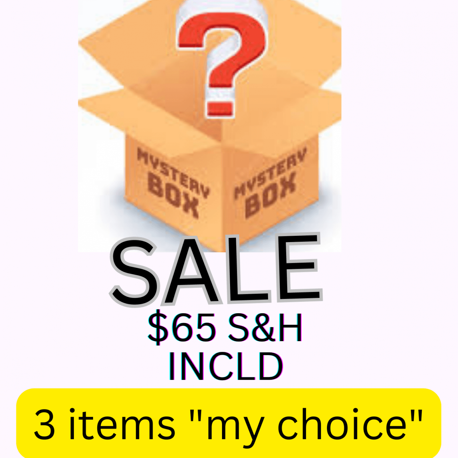 Mystery box sale