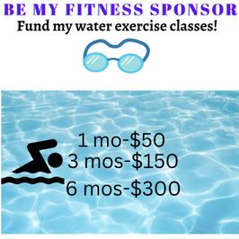 Be my fitness sponsor