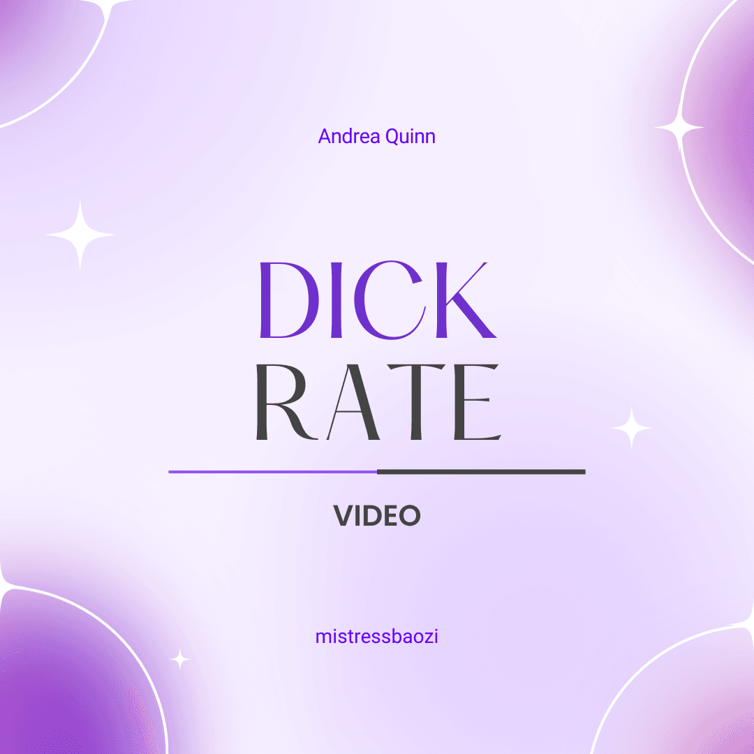 Dick Rate Video