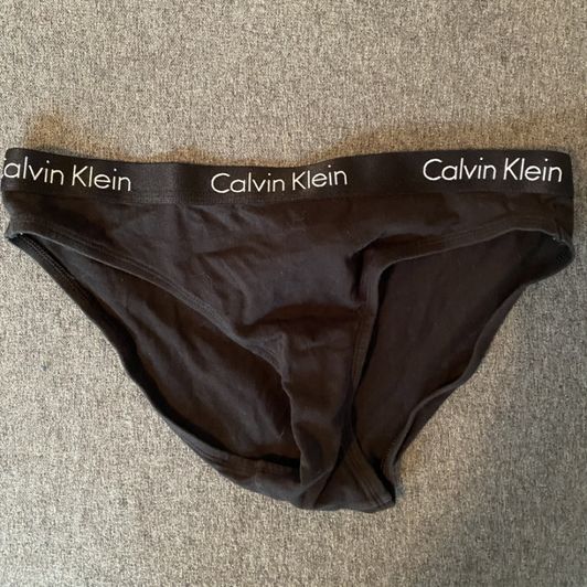 Black Calvin Klein Panties