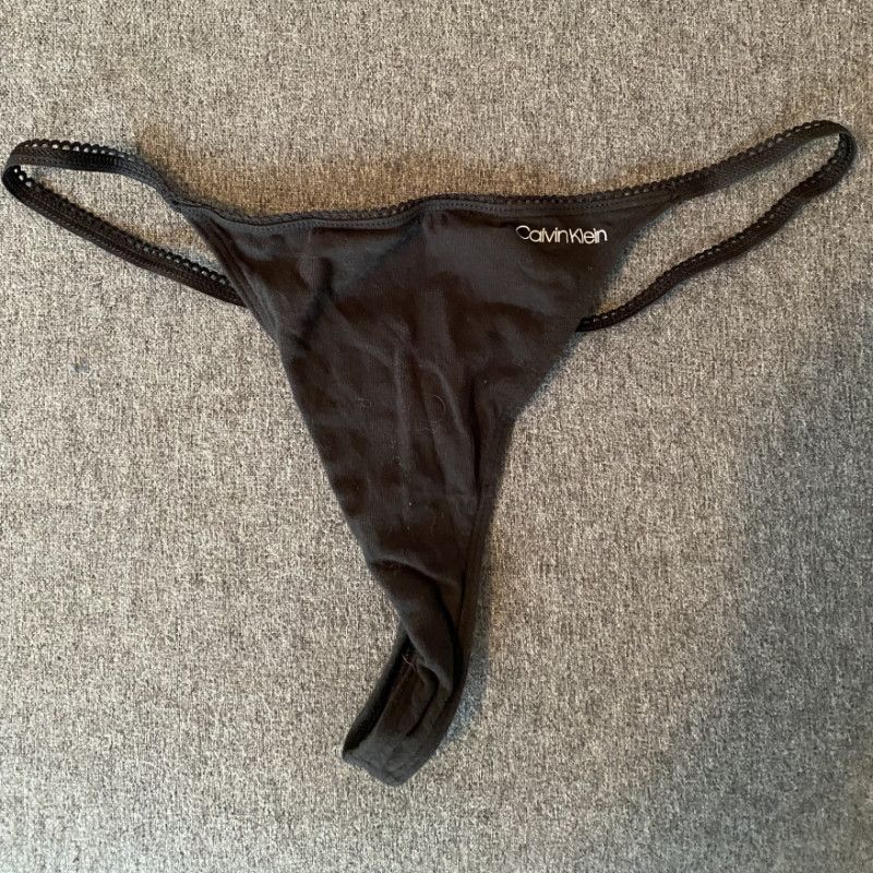 Black Calvin Klein G String