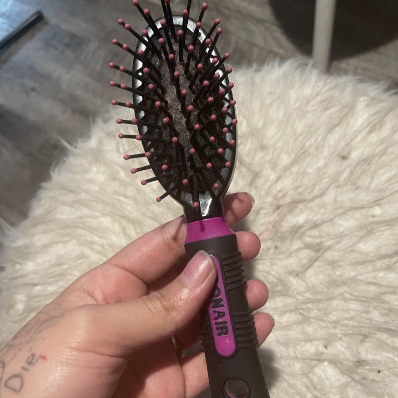 Used Hairbrush