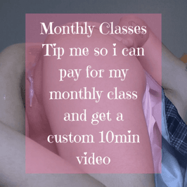 Monthly Class 10min Video