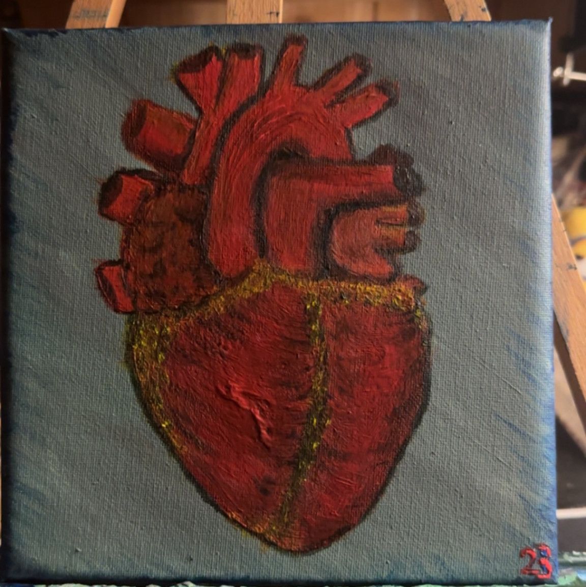 heart ART painting