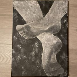 Dirty Feet Painting