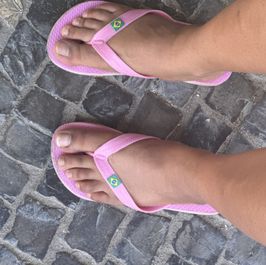 Pink Flip flops