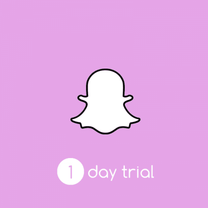 Snapchat: 1 Day Trial