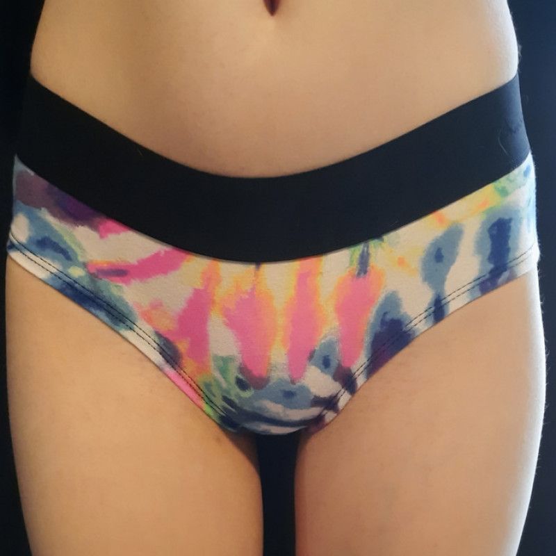 Rainbow Tiedye Panties