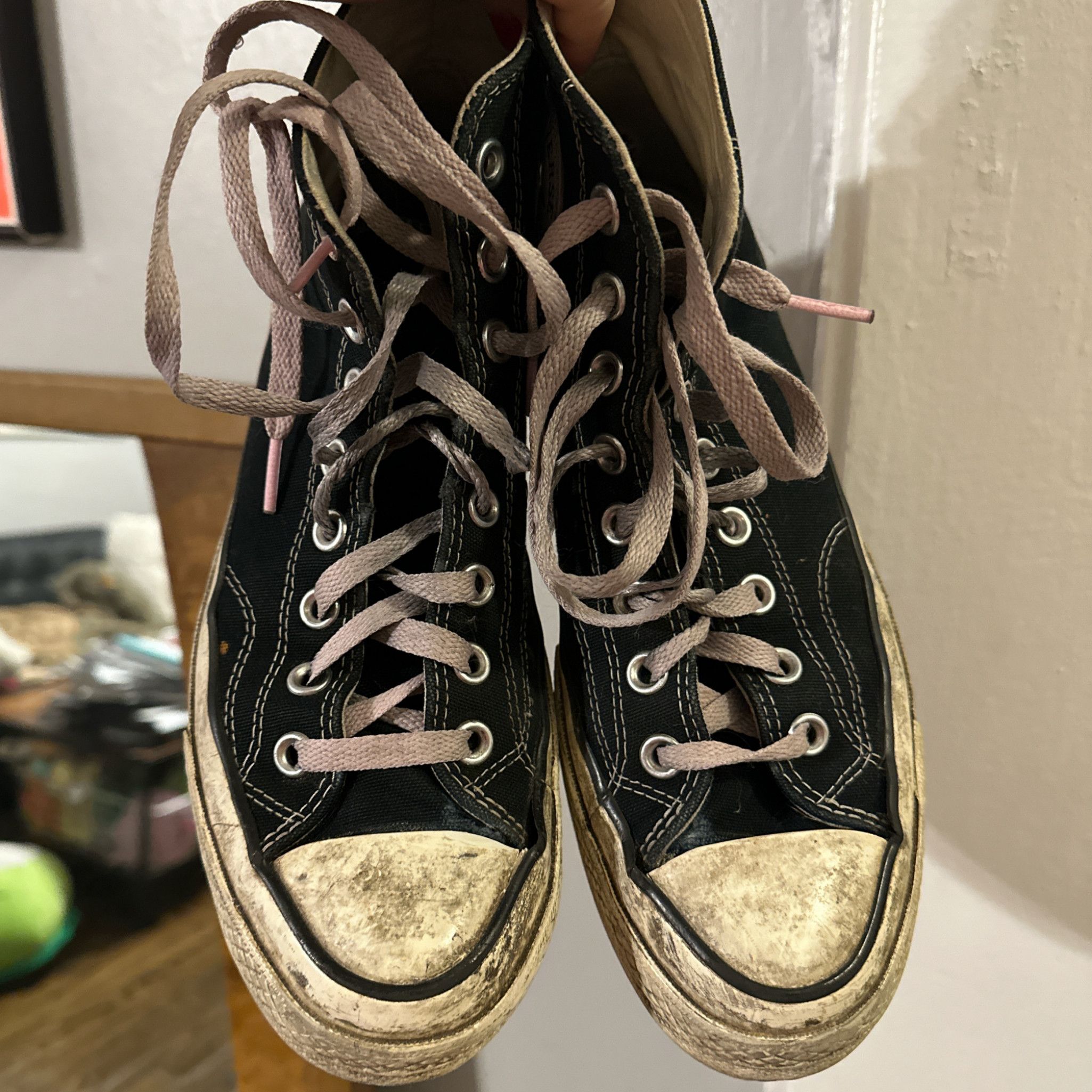 Dirty Sweaty Heavily Worn Converse